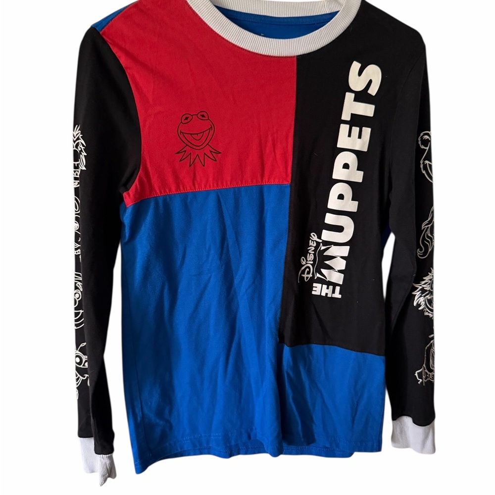 Disney Muppets Color Block Long Sleeve Tee